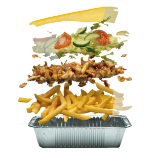 kapsalon dodatkowe mięso