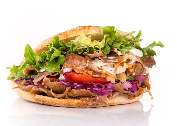 Kanapka döner, dodatkowe mięso
