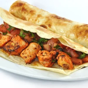 Dürüm z szaszłykiem z kurczaka