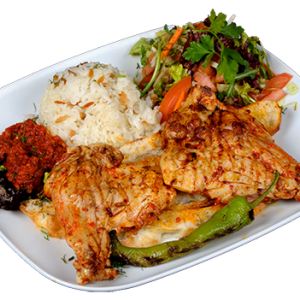 Duży zestaw z filetem z kurczaka