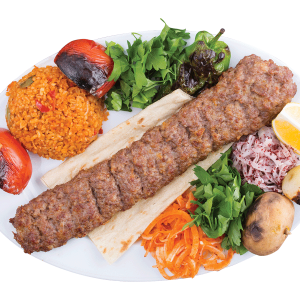 Zestaw Adana şiş kebab