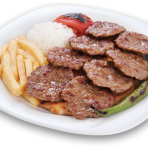 Zestaw z grillowaną koftą