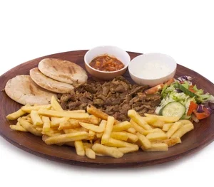 Duży zestaw z shoarmą z jagnięciny