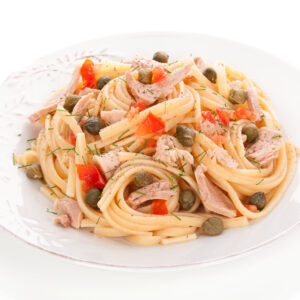 Makaron z tuńczykiem