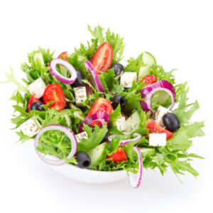 Sałatka z mieszanką serów