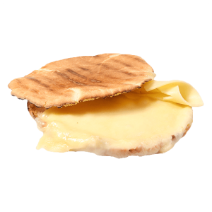 pita serowa hawajska z kawałkami ananasa